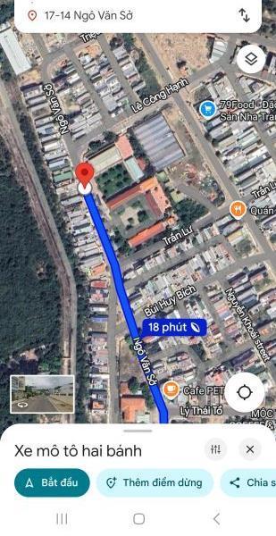 Bán Đất Mặt Tiền Kinh Doanh Ngô Văn Sở TĐC Hòn Xện - 🏣 Vĩnh Hoà - Bắc Nha Trang.