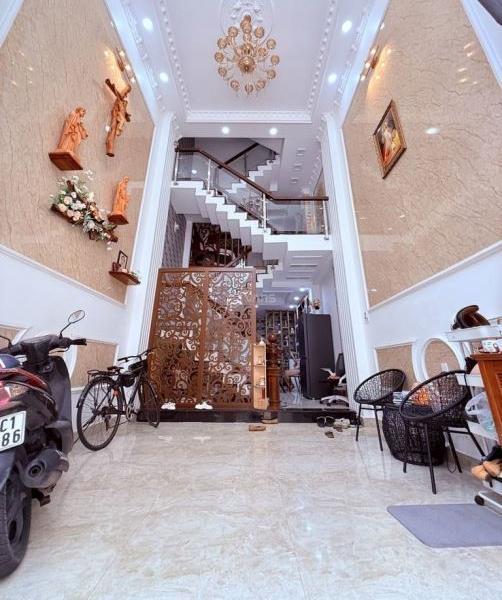 SIÊU PHẨM NHÀ 🆘 MỚI ĐẸP LUNG LINH - NGAY ỦY BAN P.13 GÒ VẤP - 4 TẦNG - HXH - NỘI THẤT CAO CẤ