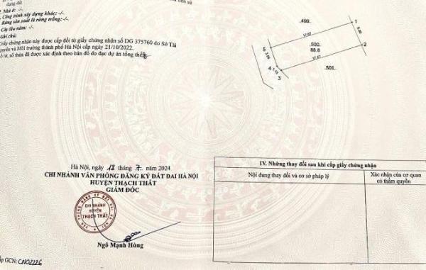 Bán Đất nền riêng lẻ 89m²