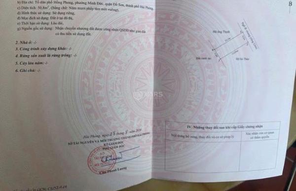 LÔ ĐẤT 🆘 50m2 tại Nghĩa phương PHƯỜNG NAM ĐỒ SƠN