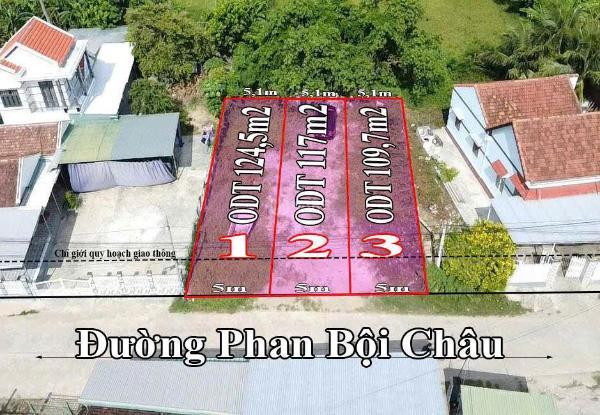 Cần bán đất 🏦 nền mặt tiền đường phan bội châu, ninh hòa - vị trí đắc địa, tiềm nă