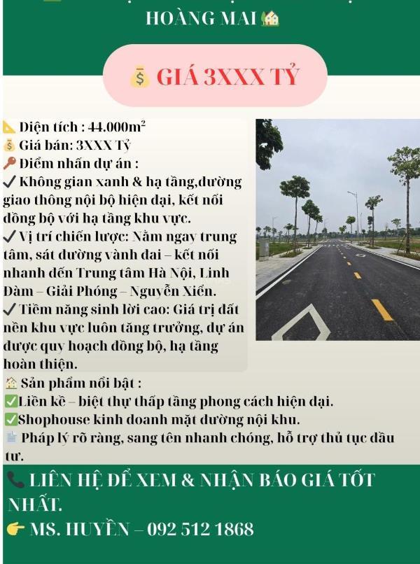 Chủ cần bán Đất nền Dự án 44000m²