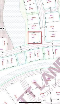 Bán lô Góc BT 2MT FPT (view sông Cổ 🏚️ Cò , Sân Gofl) DT 620m2 ngang 18m giá 60tr/m2
