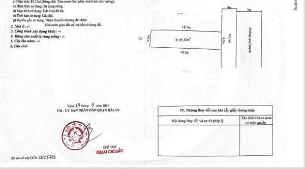 Cần bán Đất nền riêng lẻ 85m²