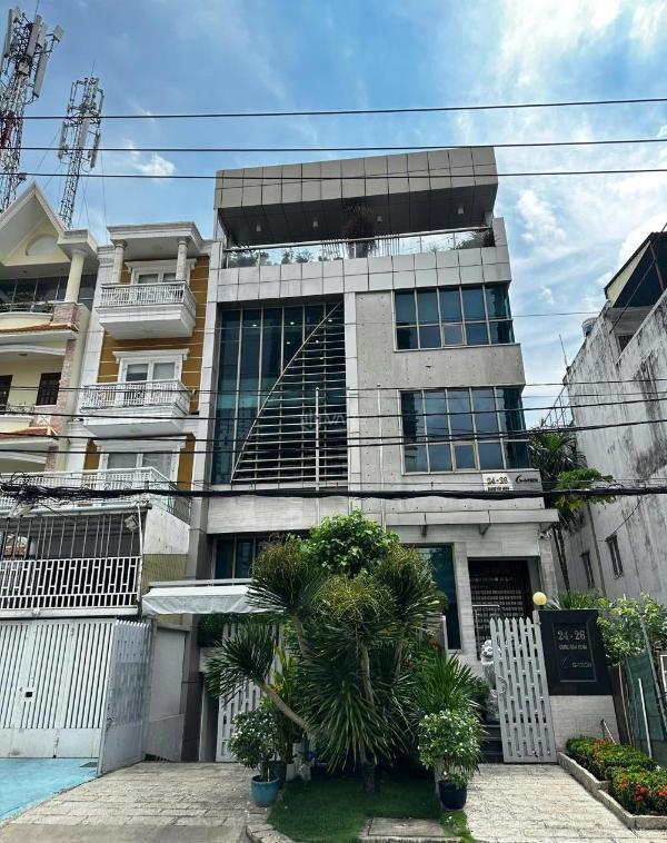 Bán tòa nhà góc 2 mặt tiền trường sơn - tân bình - 🏡 15x16m - hầm 7 tầng - hđt: 30