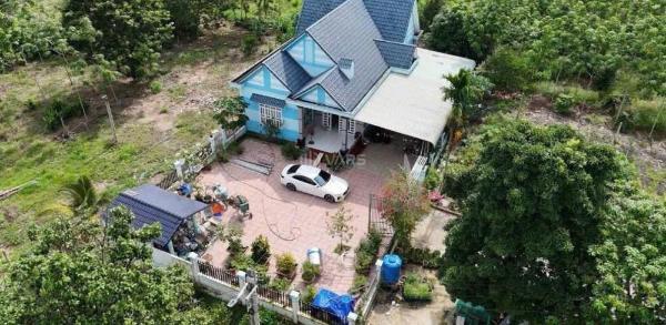 Nhà vườn nghỉ dưỡng rộng 3125m2 thổ cư 200m2, có vườn ☘ cây trái, sân vườn rộng