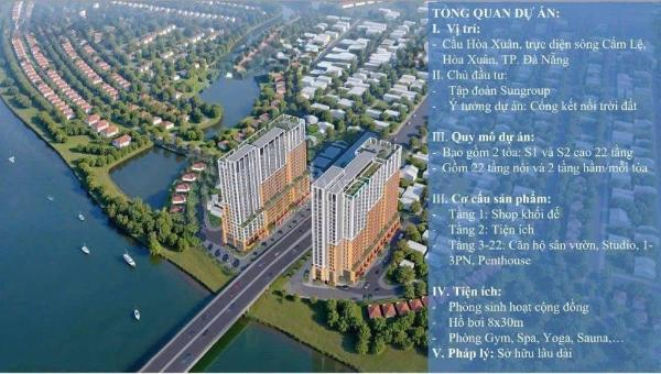 🔥 Chỉ hơn 2t, có ngay căn hộ cao cấp Đà Nẵng, gần sông cạnh biển, đủ tiện ích 🔥