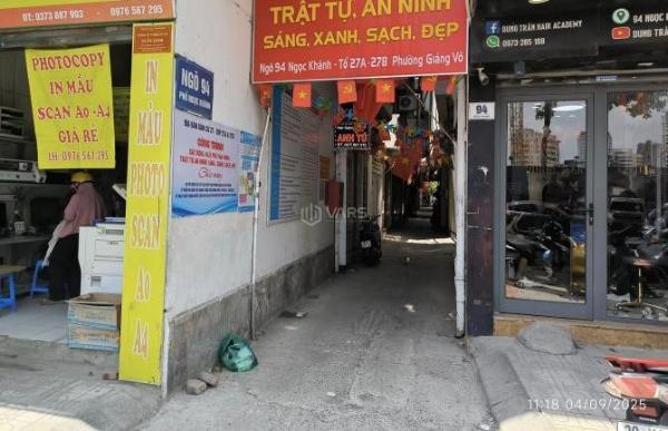 BÁN NHÀ PHỐ NGỌC KHÁNH - BA 🆘 ĐÌNH - DT 47M2 - MT6M - GIÁ 10.5 TỶ CÓ TL