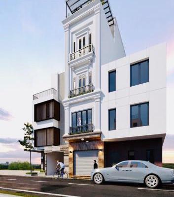 Bán nhà Ngọc Lâm, Long Biên diện tích 40 X 7 tầng, thang máy, 🏤 ô tô tải chạy vòng quanh