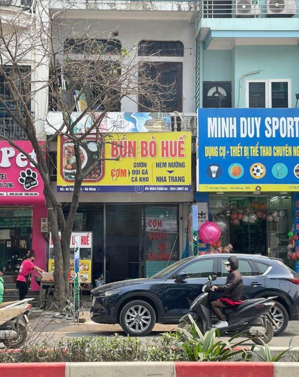 Nhà 3 tầng 64.5m2 mặt 🏘️ tiền đường đôi số 96 vạn phúc quận hà đông 25.5 tỷ