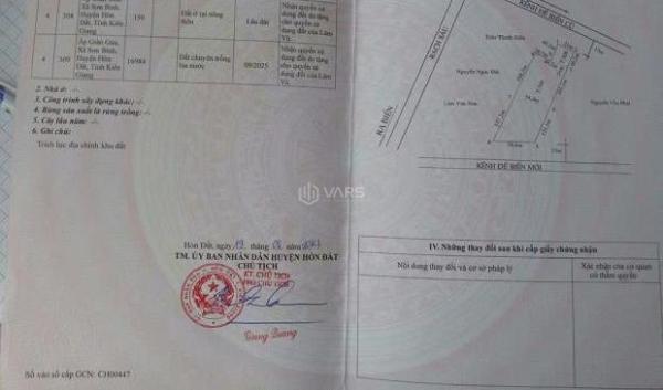 Chủ cần bán Đất nền riêng lẻ 17100m²