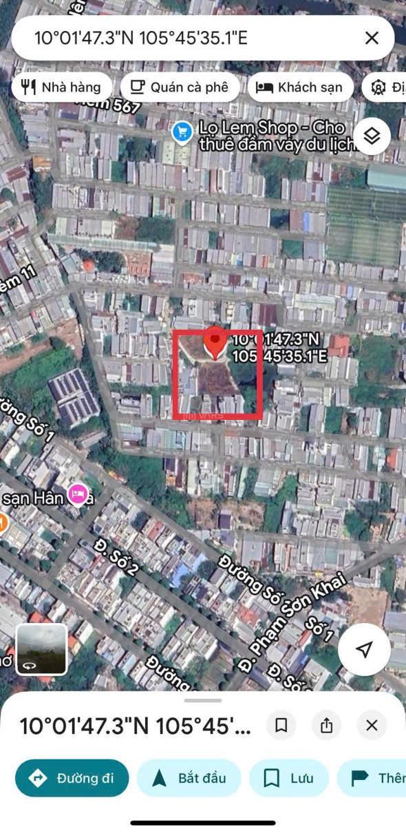 Bán miếng đất 700m2 thổ cư, 🏦 hẻm 11, nguyễn văn linh, cặp bên đa khoa tw cần thơ