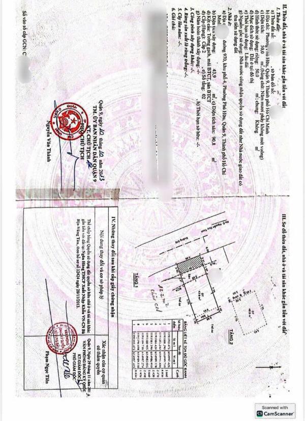 Bán nhà 2 tầng mặt tiền 🆘 đường 970 phường phú hữu quận 9 (tp thủ đức)