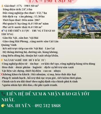 ✨ BÁN 💥 ĐẤT KCN BÁ THIỆN – VĨNH PHÚC – PHÂN KHU I ✨