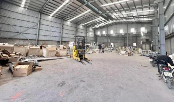 1000m kho xưởng CCN Ngọc Sơn 🏬 – Chúc Sơn cần cho thuê, container lùi cửa, giá 60tr/th