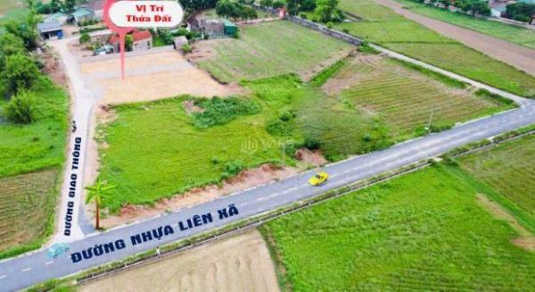 lô đất xóm trường phú , nghi trường cạnh ngay đường nhựa liên xã , gần 🏬 đường quốc lộ 46