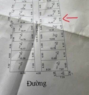 Bán 🌊 đất xóm Trường Lân Nghi Trường cách đường Đức Thiết 100m .