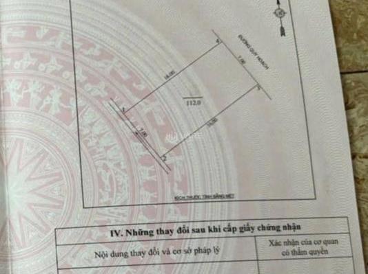 Cần bán Đất nền riêng lẻ 112m²