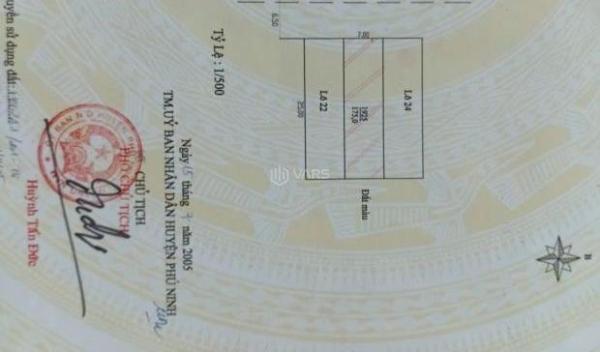 Lô đất sát đường 615 Tam An, thông 🏦 chợ Hòa Tây