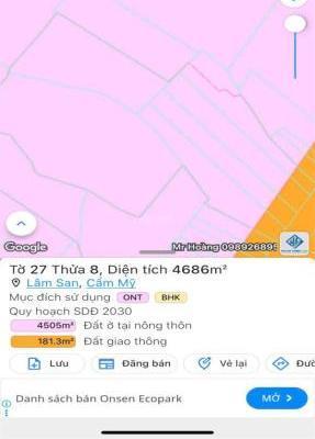 ĐẤT ĐẸP - GIÁ TỐT - Bán GẤP Lô Đất Tiềm Năng Mặt tiền 765 ấp ☘ 4 Lâm