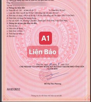 Cần bán Đất nền riêng lẻ 90m²