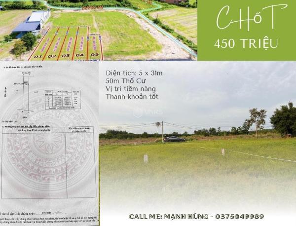 Đất ven dt784 tâm điểm đầu tư sinh lời tại gò dầu 🌊 tây ninh