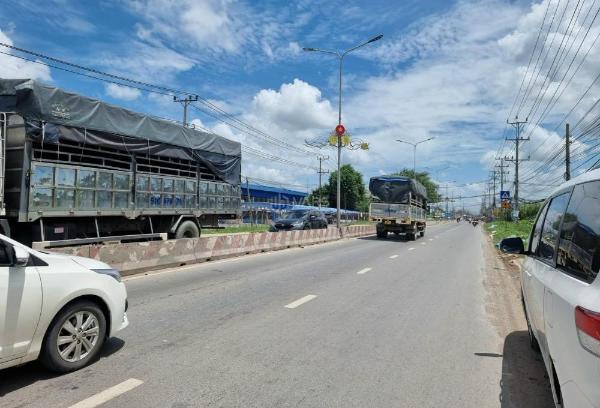 Bán đất mặt tiền tỉnh lộ 824, 10x50m2, giá 11.9 tỷ, xã đức ☘ hòa thượng, đức hòa