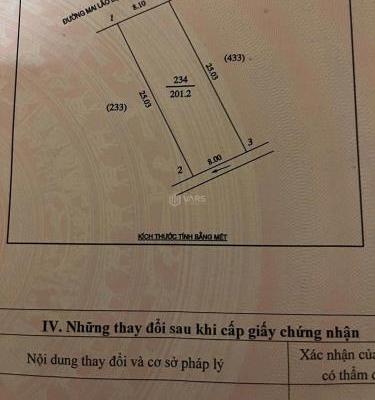 Cần bán Đất nền riêng lẻ 201m²