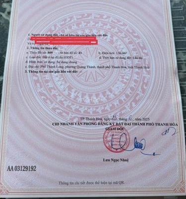 Bán Đất nền riêng lẻ 136m²