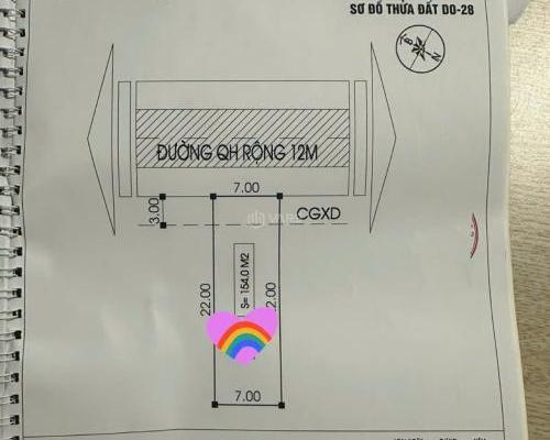 BÁN ĐẤT DỰ ÁN GOLD 5 – NGHI PHÚ, PHƯỜNG VINH PHÚ 154m2 HƯỚNG ĐÔNG BẮC ĐƯỜNG 🔥 12m
