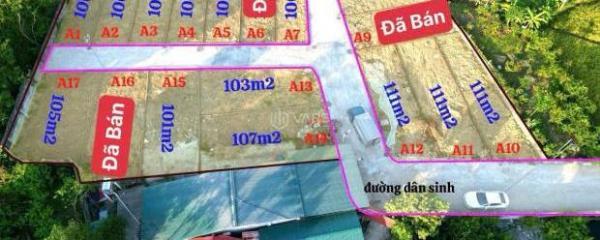 Chỉ 🏚️ từ hơn 300 triệu sở hữu ngay lô đất tại Đại Đình Tam Đảo dt100m-120m(tc 80m) mt6m SĐCC