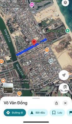 ⚡ Bán đất mặt tiền đường Võ Văn Đồng, Phường Hòa Hải, Quận Ngũ Hành Sơn, 🏚️ dt: 90m2