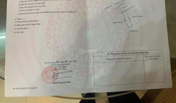 Chủ cần bán Đất nền riêng lẻ 100m²