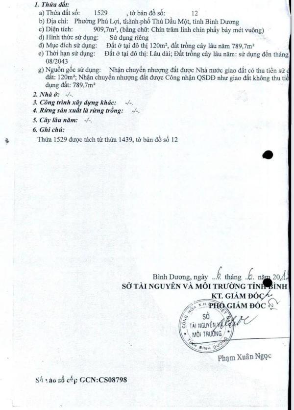 Bán đất tại huỳnh văn lũy, 12,3 tỷ, 909 m2, 🏡 thủ dầu một