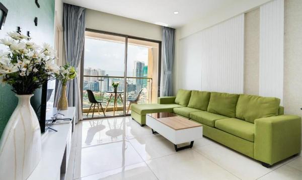 Căn hộ 2pn 2wc thông minh 💥 nguyễn bỉnh khiêm- view hồ bơi, full nội thất, sổ hồng