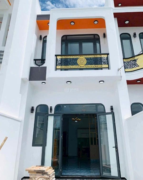 2 căn nhà đẹp đã hoàn công mặt 🏬 tiền tập đoàn 8, xã mỹ lộc dt 75 - 81m2 giá 1,98