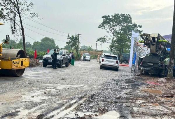 Hót hòn 🏚️ họt khu cienco 5 mê linh đã khởi công cầu thượng cát