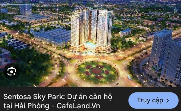 Cho thuê căn studio tại tòa sentosa sky park võ nguyên 🏣 giáp