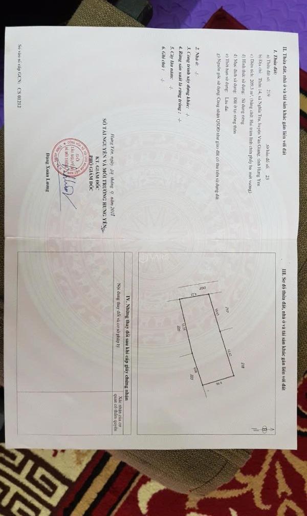 Bán Đất nền riêng lẻ 209.3m²