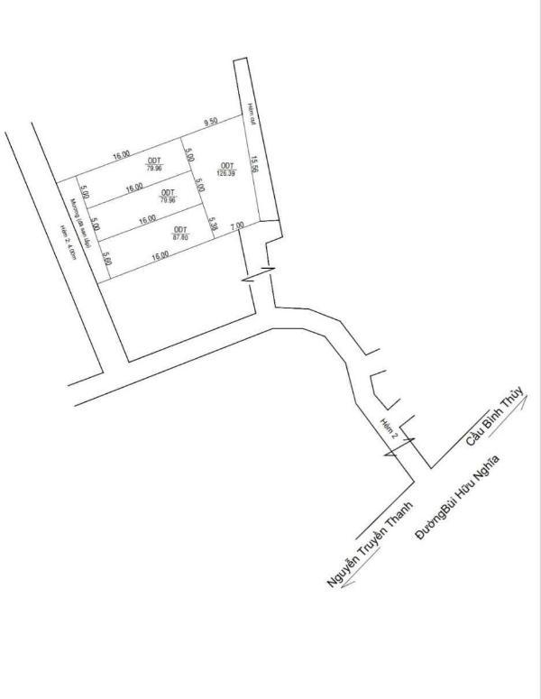 Hẻm 1 bùi hữu nghĩa thông hẻm 2 bùi hữu nghĩa, p. bình thủy, tp. cần 👍 thơ