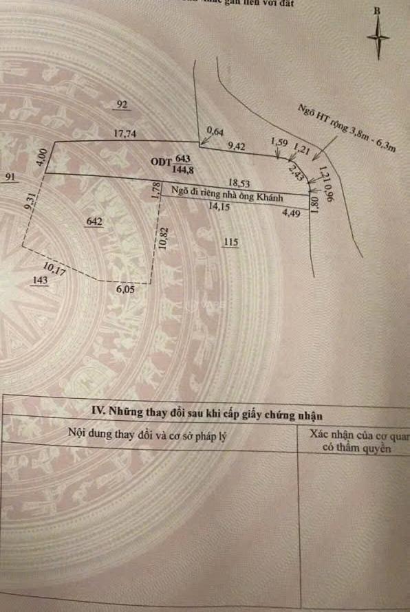 Cần bán Đất nền riêng lẻ 145m²