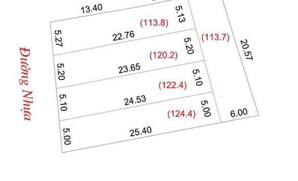 đất xóm 10 nghi ☘ trung bám đường nhựa liên xã