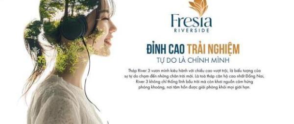 Chỉ cần thanh toán 450tr sở hữu căn 2PN dự án Fresia Riversie ☘ Biên Hòa ngay Aeon Mall