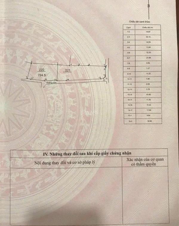 Chính chủ cần bán nhanh lô đất siêu đẹp: trung tâm hoà thạch - quốc oai. hà 🏦 nội