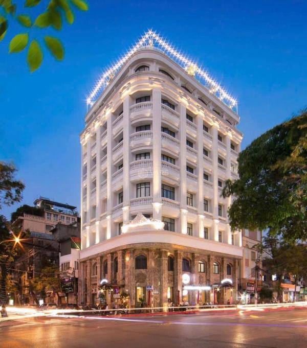 "đầu tư sinh lời" khách sạn tiêu chuẩn 4* phố hàng than với 🏦 73p, mt 16m, dt 486m