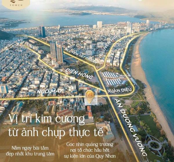Căn hộ condotel 🏢 trực diện biển quy nhơn giá chỉ từ 2,2 tỷ/căn