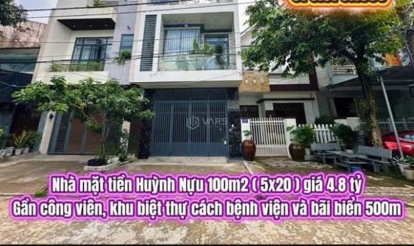 💥 Nhà mặt tiền Huỳnh Nựu 100m2 ( 5x20 ) giá 4.8 tỷ. Nhà đất 🏚️ Phú Yên