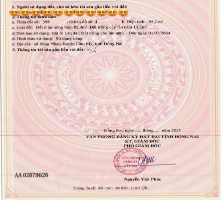 Đất thổ cư xây nhà giá rẻ gần khu 🏢 công nghiệp cho anh chị em công nhân