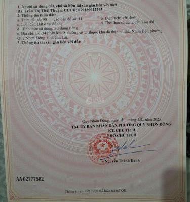 Cần bán Đất nền riêng lẻ 150m²