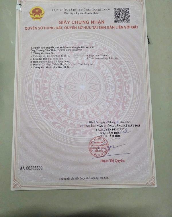 Bán Đất nền Dự án 72m²